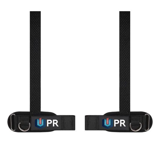 UPR Cuffed Weight Lifting Straps – Heavy-Duty Wrist Support & D-Ring Attachment