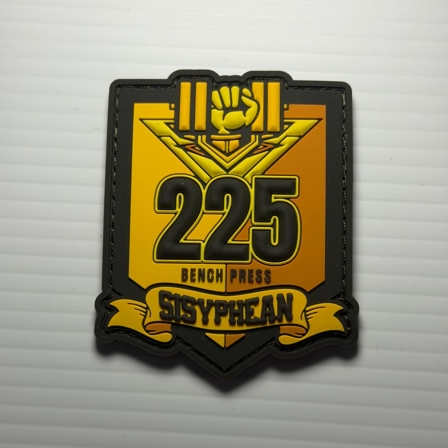 Bench Press Rank Velcro Patches