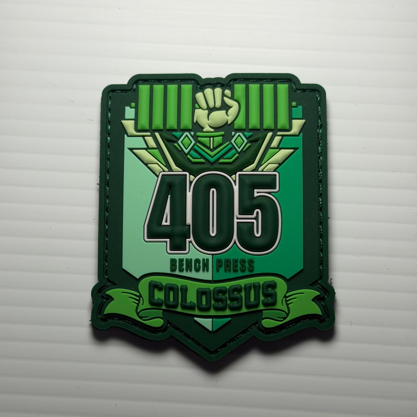 Bench Press Rank Velcro Patches