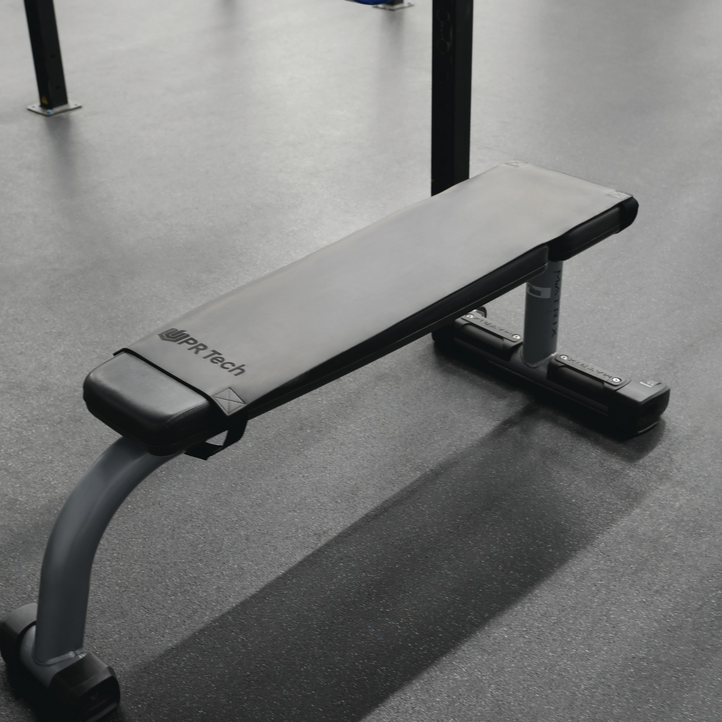 The Bench Bro™ –  UPR Tech Non-Slip Bench Press Mat with Velcro Straps for Secure Grip & Stability